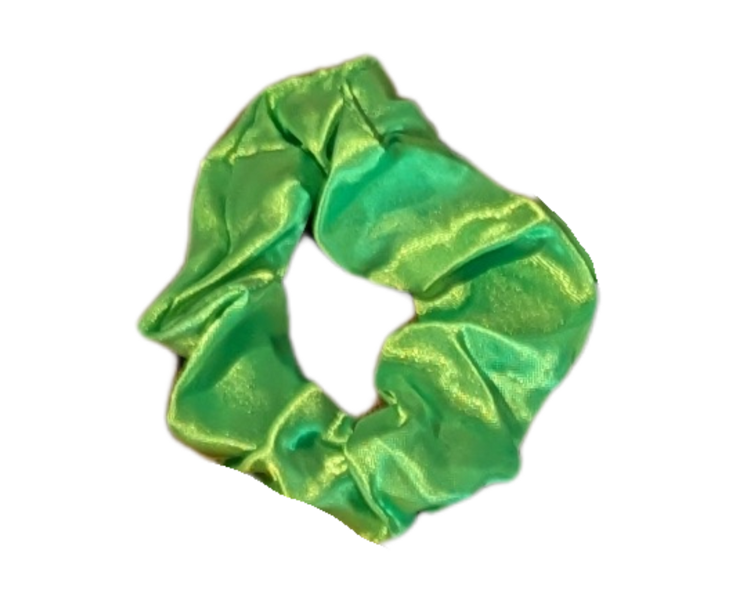 GREEN SCRUNCHIE